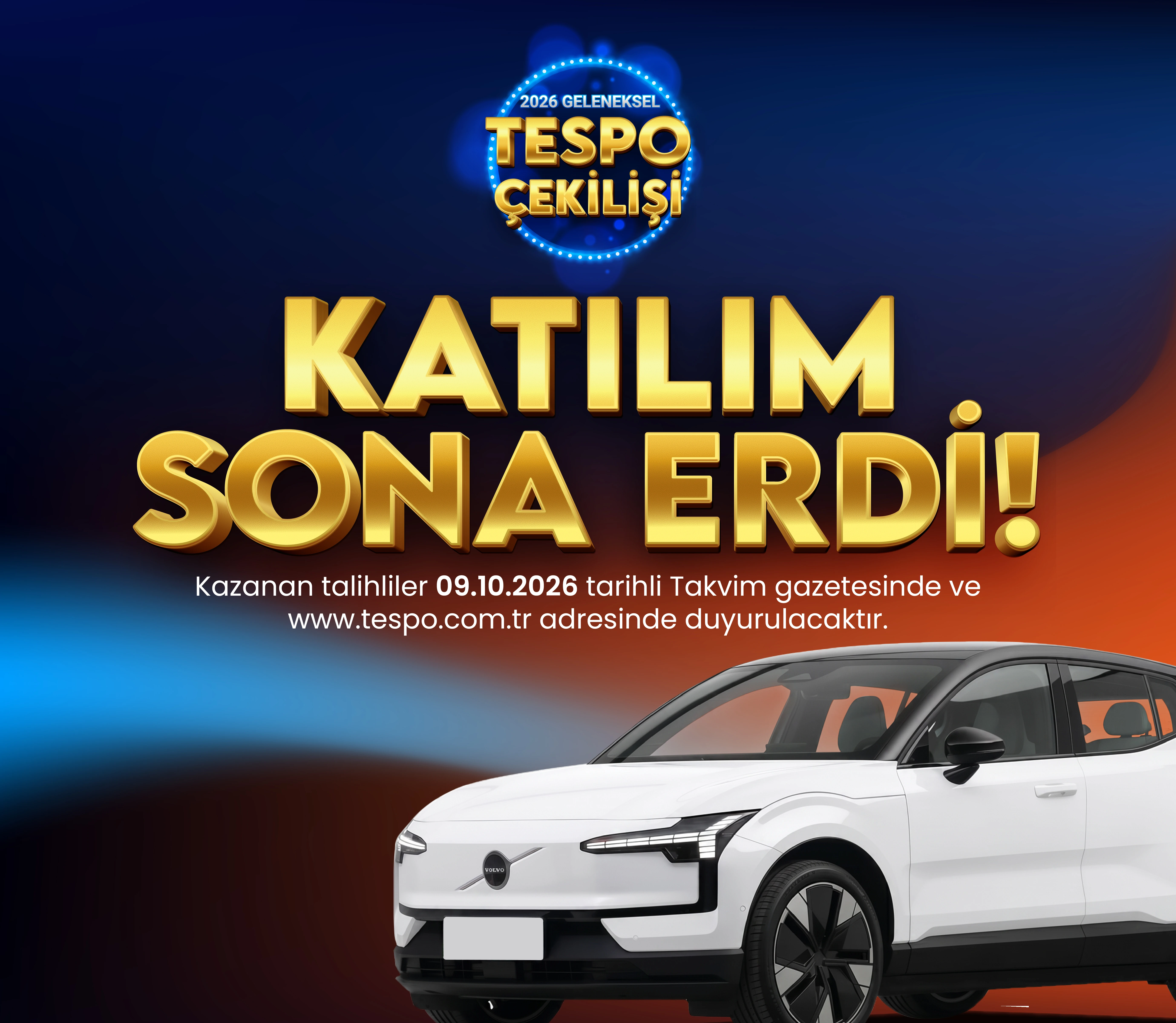 2026 Geleneksel Tespo Çekilişi Sona Erdi!
