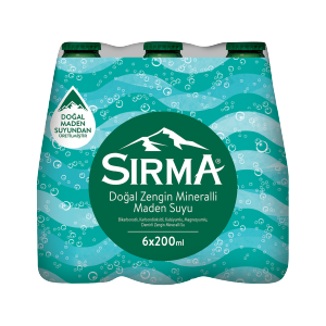 Sırma Doğal Maden Suyu 6x200 Ml