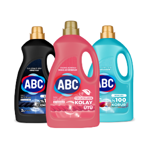 ABC Sıvı Deterjan Çeşitleri 3 L