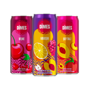 Dimes İçecek Çeşitleri 12x330 Ml