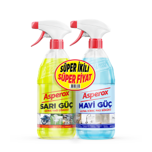 Asperox Sarı Güç + Mavi Güç 1 L