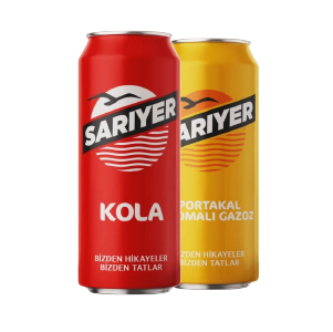 Sarıyer Kola, Portakal Çeşitleri Kutu 24x330 Ml